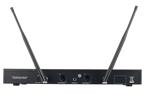 LAudio LS-Q2-2M Беспроводная микрофонная система, 2 ручных передатчика.